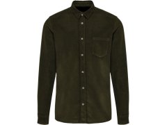 Kariban K 599 Manšestrová košile s dlouhým rukávem 20.K599 washed dusky khaki