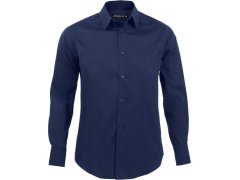 SOL´S Brighton Elastická košile s dlouhým rukávem 25.7000 dark blue
