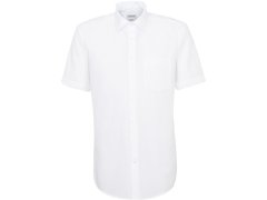 Seidensticker Shirt Regular SSL Košile s krátkým rukávem 78.3001 white