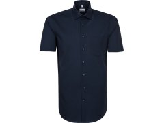 Seidensticker Shirt Regular SSL Košile s krátkým rukávem 78.3001 navy