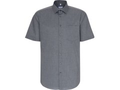 Seidensticker Shirt Regular SSL Košile s krátkým rukávem 78.3001 anthracite