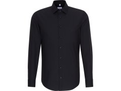 Seidensticker Shirt Slim LSL Košile s dlouhým rukávem 78.5198 black