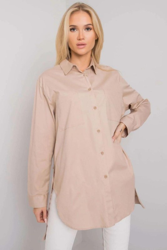 Košile s dlouhým rukávem model 160741 Ex Moda