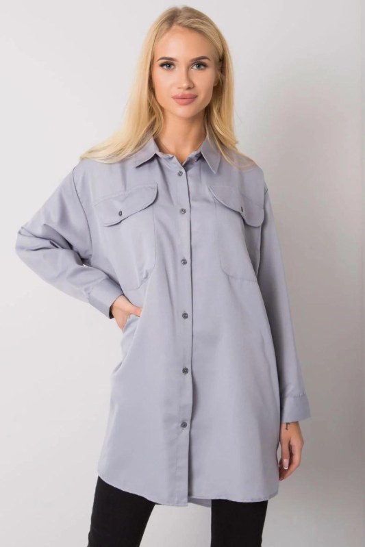 Košile s dlouhým rukávem model 160758 Ex Moda