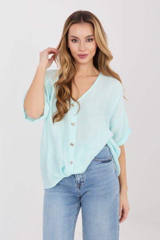 Košile s krátkým rukávem model 225511 Italy Moda