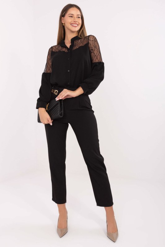 Košile s dlouhým rukávem model 231525 Italy Moda