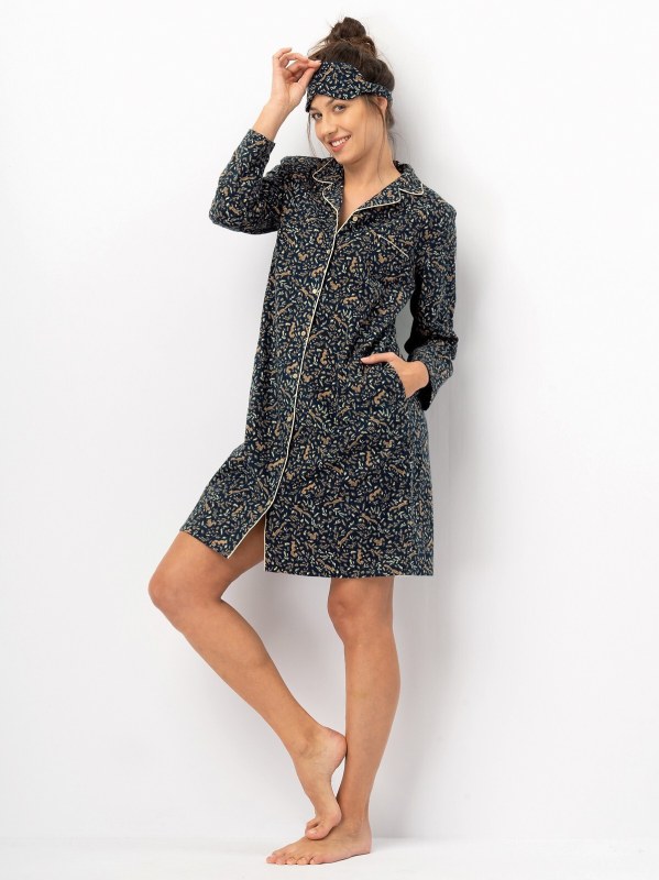 Klíč LND 706 B25 long/r S-XL dámská košile bez knoflíků - Dámské oblečení košile
