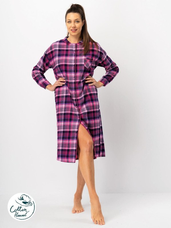 Dámská košile bez knoflíků Key LND 490 B25 délka/r S-XL - Dámské oblečení košile