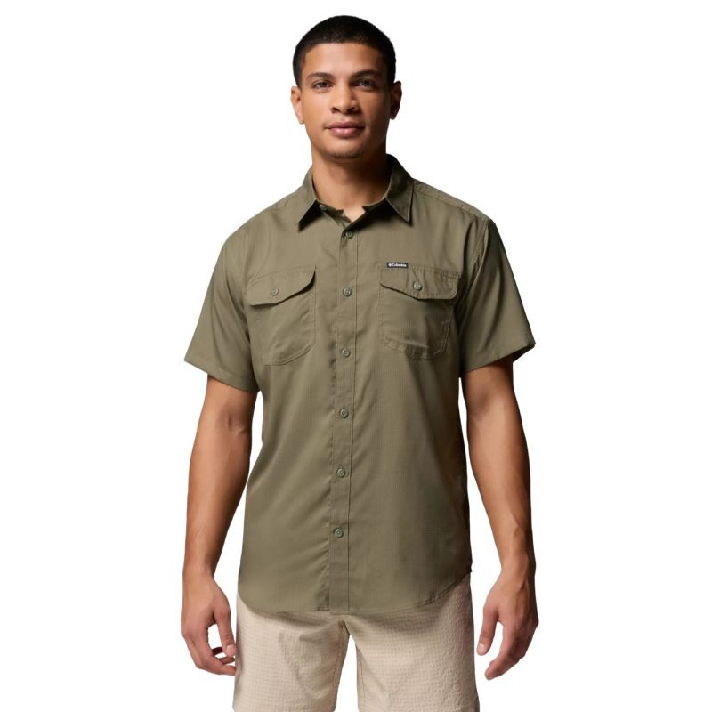 Košile Columbia Utilizer II Solid s krátkým rukávem 1577762397, zelená, velikost L