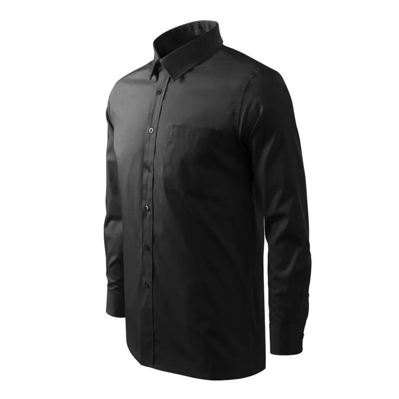 Malfini Style LS M MLI-20901 černá košile