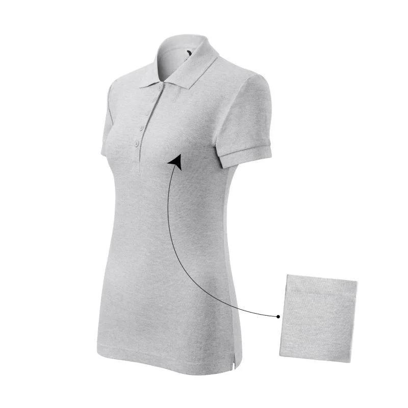 Polokošile Malfini Cotton W MLI-21303 light grey melange