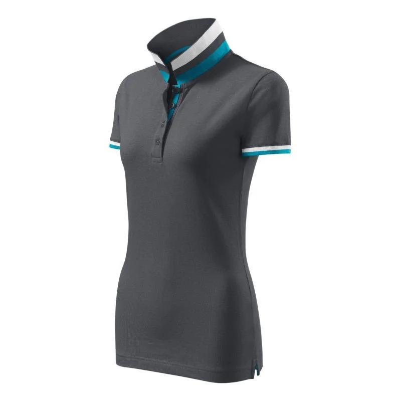 Polokošile Malfini Collar Up W MLI-25783 light anthracite - Dámské oblečení košile