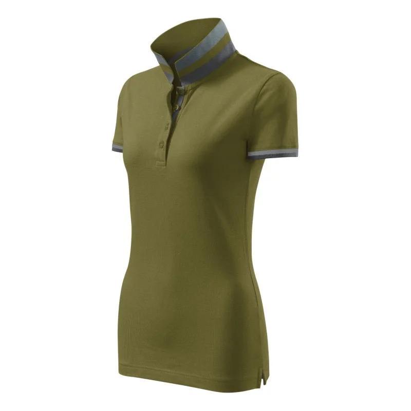 Malfini Collar Up W MLI-257A3 avokádově zelená polokošile - Dámské oblečení košile