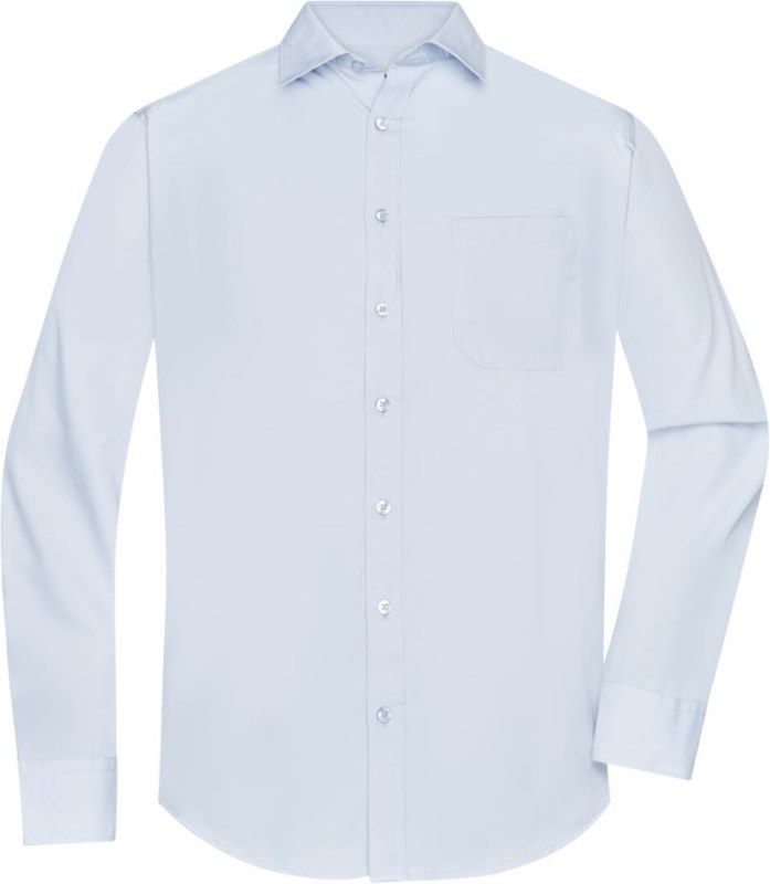 Daiber JN 678 Popelínová košile s dlouhým rukávem 02.0678 light blue