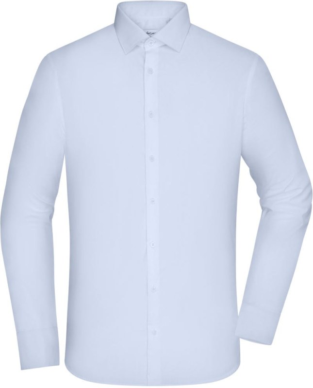 Daiber JN 1372 Popelínová košile slim fit s&nbsp;dlouhým rukávem 02.1372 light blue - Dámské oblečení košile
