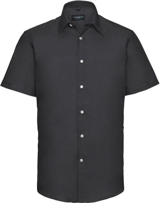 Russell Athletic 923M Košile Oxford s krátkým rukávem 11.923M black
