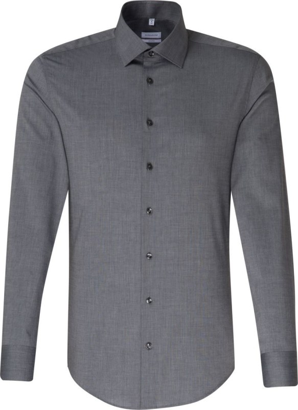 Seidensticker Shirt Shaped LSL Košile s dlouhým rukávem 78.1000 anthracite