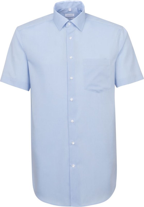 Seidensticker Shirt Regular SSL Košile s&nbsp;krátkým rukávem 78.3001 light blue - Dámské oblečení košile