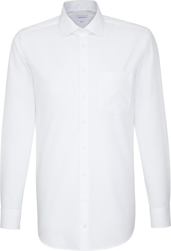 Seidensticker Shirt Regular LSL (38-47) košile s extra dlouhými rukávy 78.3005 white