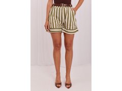 Kraťasy s proužky model 229665 Italy Moda