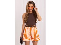 Kraťasy s proužky model 229667 Italy Moda