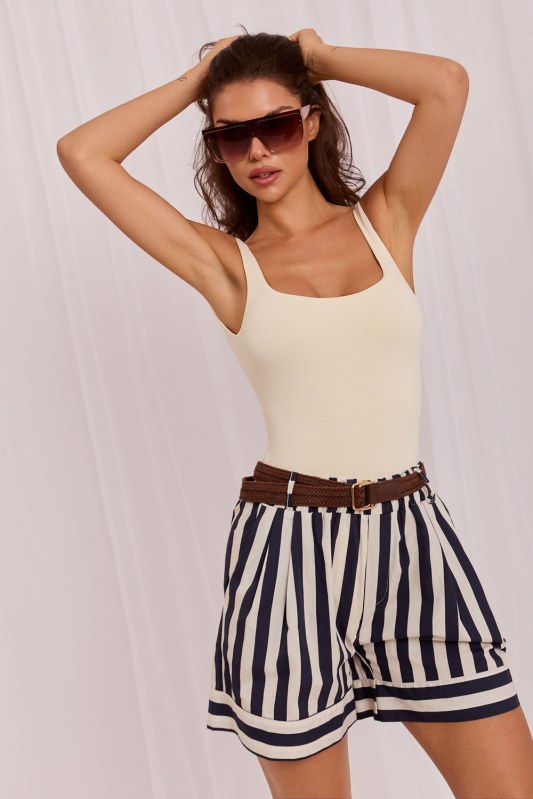 Kraťasy s proužky model 229666 Italy Moda