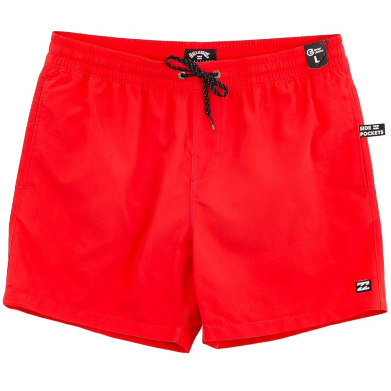 Šortky Billabong All Day Layback 16" EBYJV00134-5598 červené, velikost L - Dámské oblečení kraťasy
