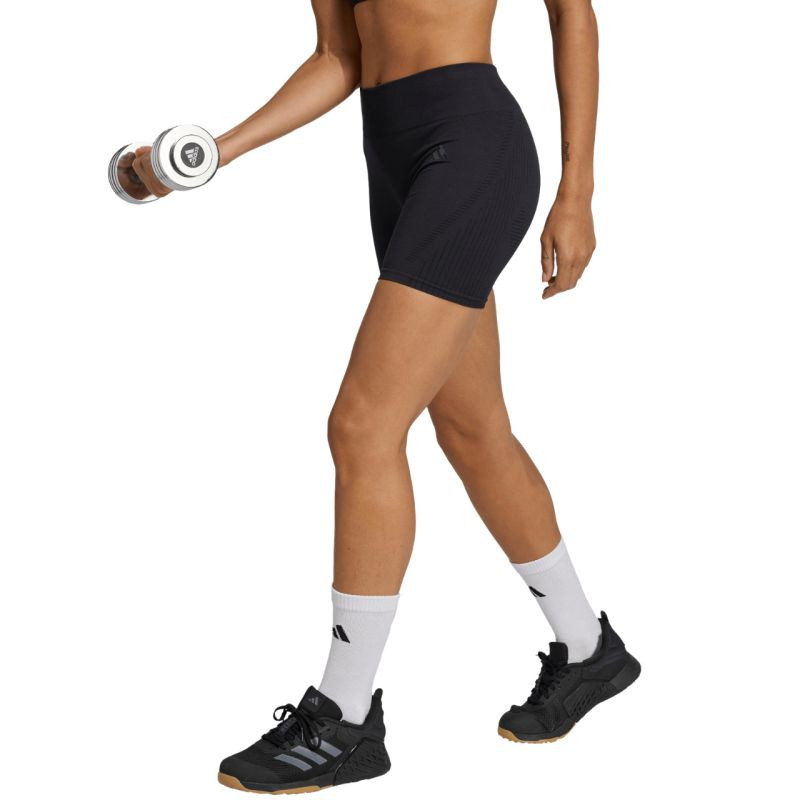 Dámské šortky adidas Workout Essentials 4 inch, černé, JX3902 - Dámské oblečení kraťasy