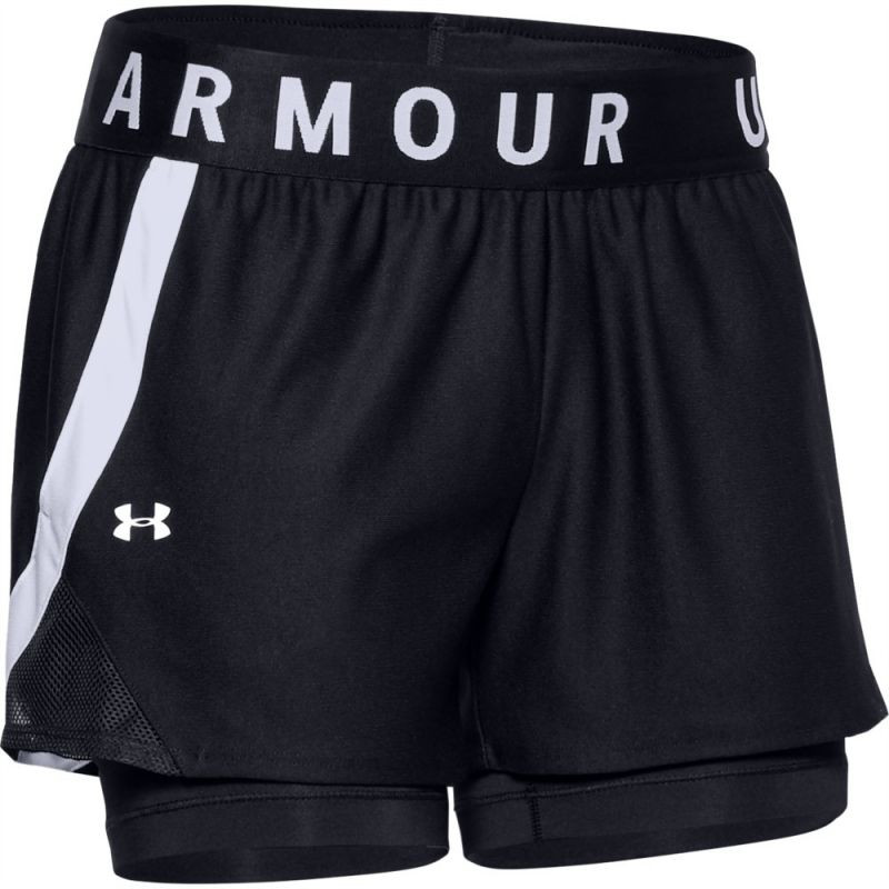 Šortky Under Armour Play Up 2v1 W 1351981-001 - Dámské oblečení kraťasy