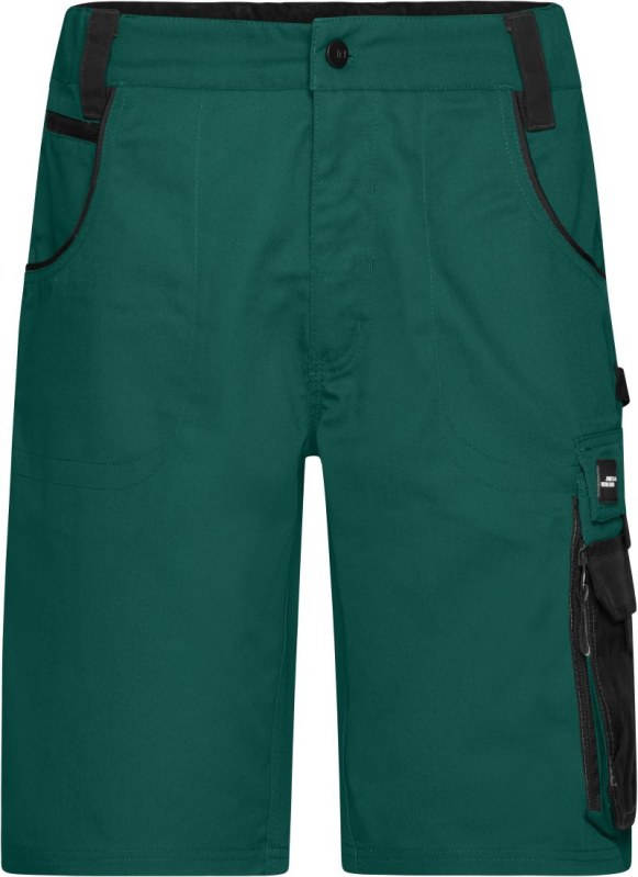 Daiber JN 835 (62) Pracovní kraťasy - Strong 02.835X dark green/black