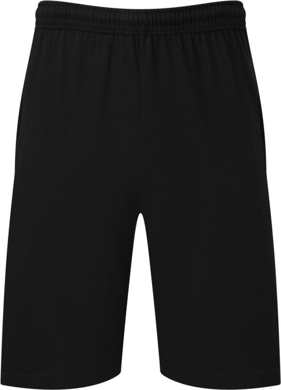 Fruit of the Loom Iconic 195 Jersey Shorts Šortky Jersey 16.4052 black - Dámské oblečení kraťasy
