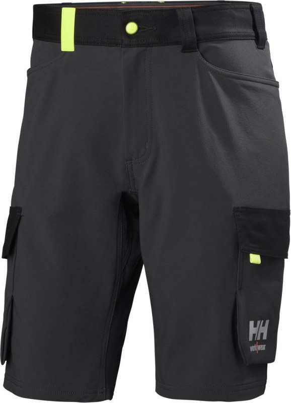 Helly Hansen Oxford 77508 (44-62) Pracovní cargo šortky "Oxford" 59.508R ebony/black - Dámské oblečení kraťasy