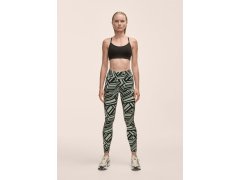 Dámské legíny Casall Essential Printed Tights, zelené