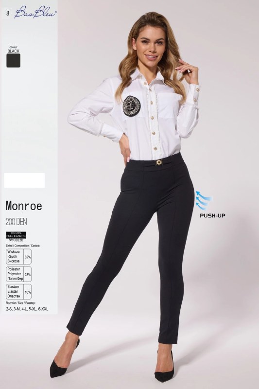 Společenské legíny Monroe - Bas Bleu - Dámské oblečení legíny