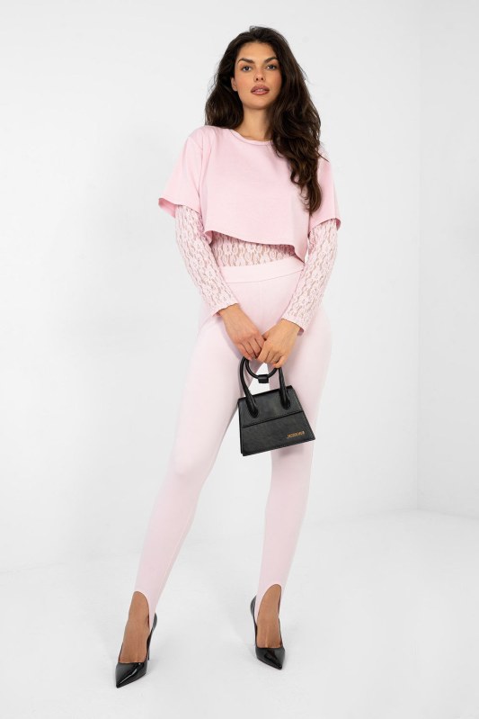 Dlouhé legíny s vysokým pasem model 224113 Rue Paris