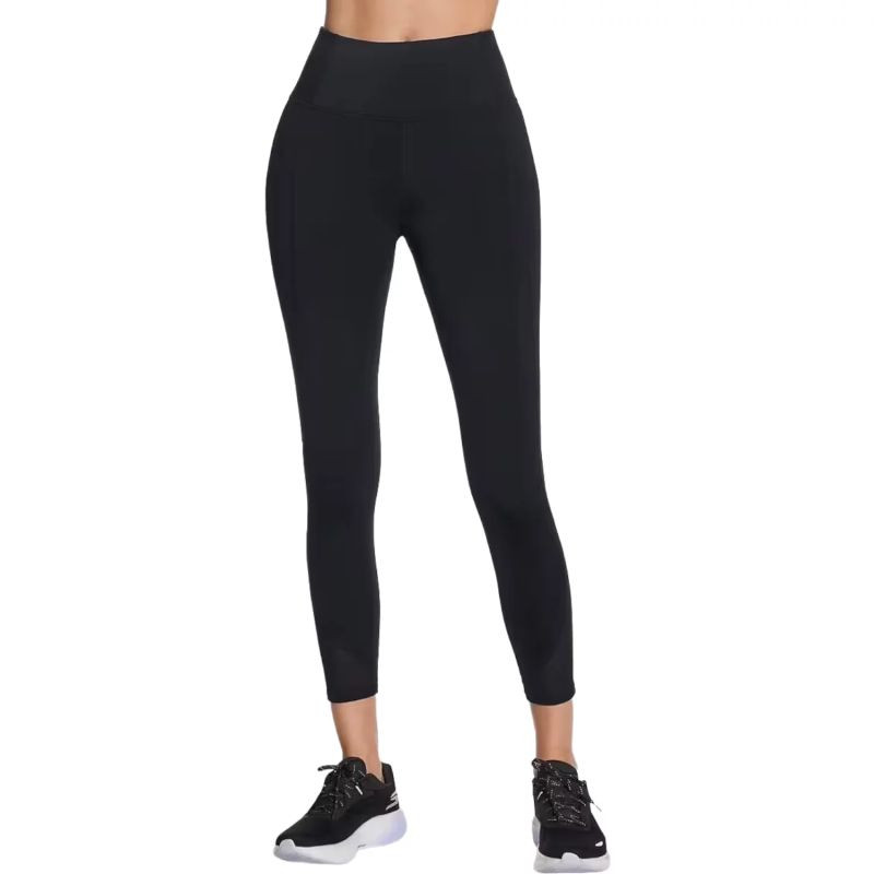 Skechers Tempo High Waisted 7/8 legíny LG83-BLK černé L