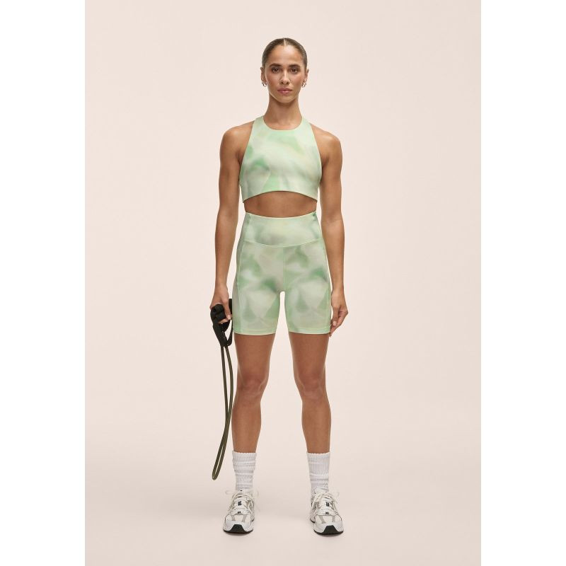 Dámské legíny Casall High Waist Bike Shorts, zelené