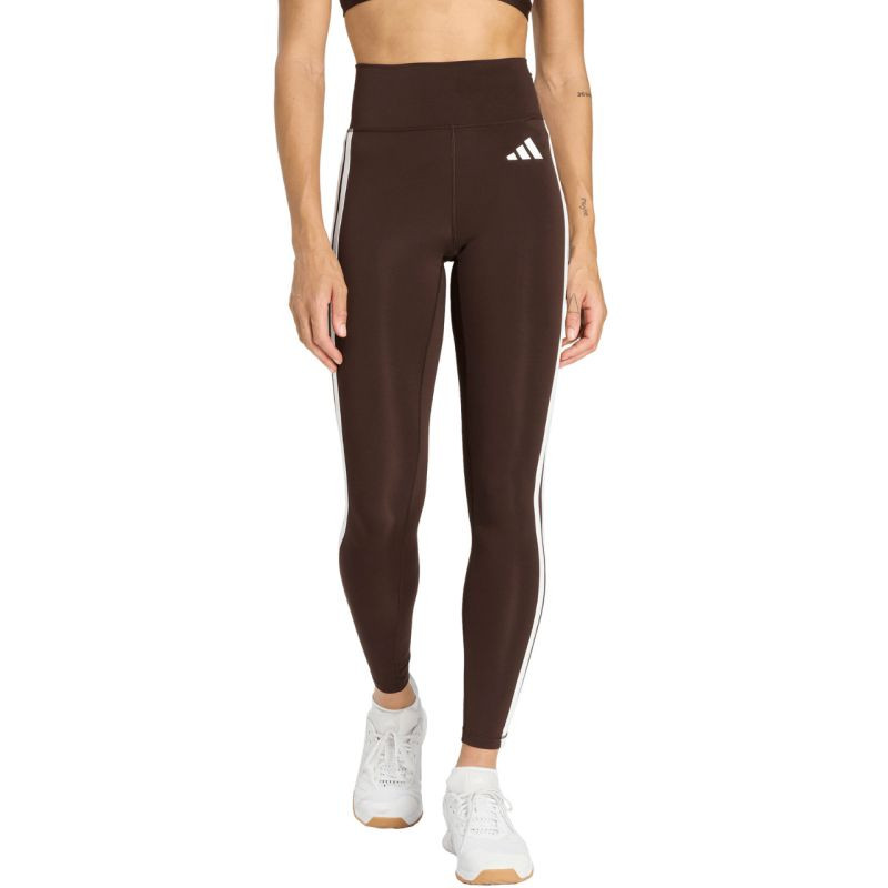 Dámské legíny adidas Optimé Essentials 7/8 hnědé KC2947 - Dámské oblečení legíny