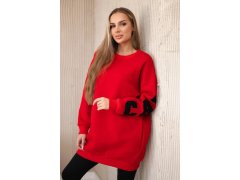 Izolovaná mikina 26557 California červená - Kesi