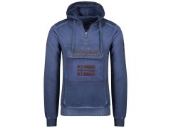 Unisex mikina Gymclass WU8270HGNO Tmavě modrá - GEONORWAY