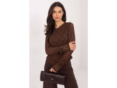 Hedvábná blůza s&nbsp;krajkou model 222451 Italy Moda