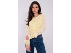 Hedvábná blůza s&nbsp;krajkou model 222453 Italy Moda