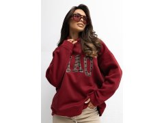 Mikina s kapucí model 222576 Rue Paris