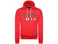 Geographical Norway Great DB 317 M WY8613H/GN-Red Mikina s&nbsp;kapucí