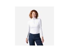 Rossignol mikina W Classique 1/2 Zip bílá