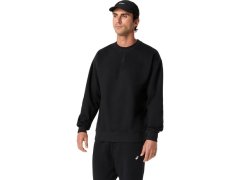 Mikina Asics Fleece Relaxed s kulatým výstřihem TOP