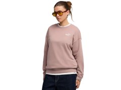 Dámská mikina Puma ESS Small No.11 Logo Relaxed Crew pink 684975 88