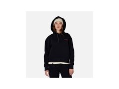 Dámská mikina ROSSIGNOL W WATERFALL H RELAX SWEATSHIRT černá dámská