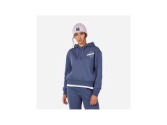 Dámská mikina ROSSIGNOL W WATERFALL H RELAX SWEATSHIRT modrá dámská