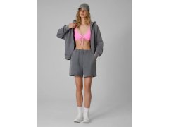 Dámská mikina s&nbsp;kapucí v&nbsp;oversize střihu 4F 4FRSS26TSWSF3189-27S